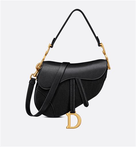 dior saddle noir|dior saddle bag black on.